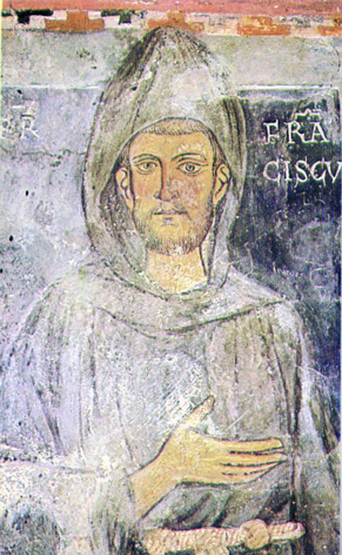 Ritratto (Immagine) di San Francesco, Speco
